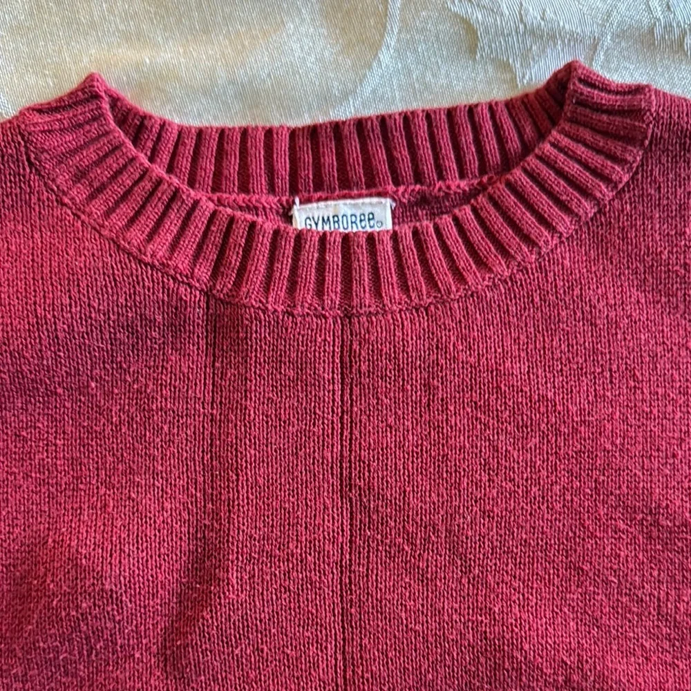 Gymboree Boys 12-18 months Colorblock Sweater - Red ,Navy and Gray
